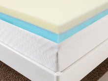 Load image into Gallery viewer, Dream Flip Dual Sided Memory Foam Mattress Topper - Double