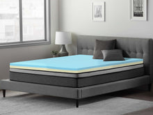Load image into Gallery viewer, Dream Flip Dual Sided Memory Foam Mattress Topper - King