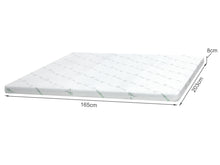 Load image into Gallery viewer, Dream Flip Dual Sided Memory Foam Mattress Topper - Super King
