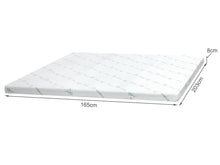 Load image into Gallery viewer, Dream Flip Dual Sided Memory Foam Mattress Topper - Super King