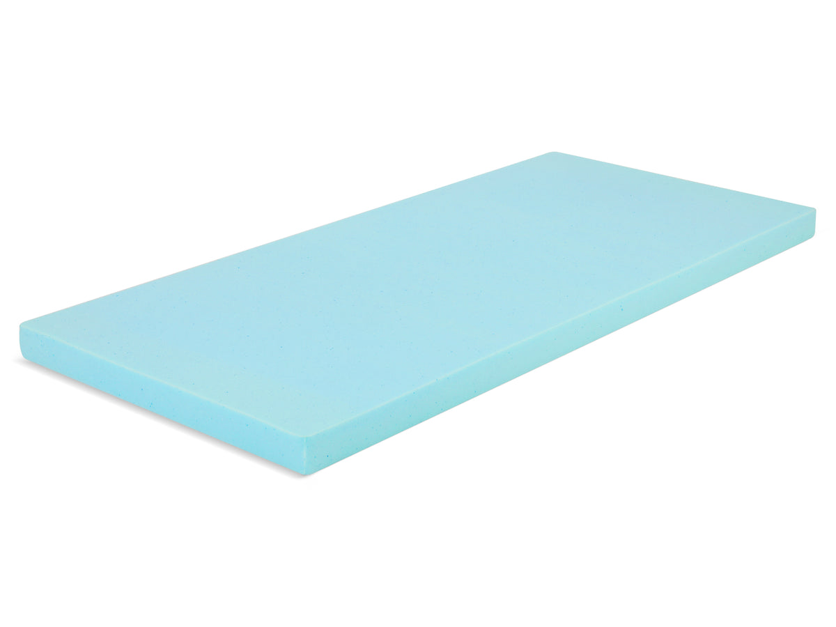 Comfort Plush Gel Memory Foam Mattress Topper Single