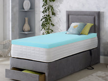 Load image into Gallery viewer, Comfort Plush Gel Memory Foam Mattress Topper - King Single At Betalife