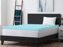 Load image into Gallery viewer, Comfort Plush Gel Memory Foam Mattress Topper - Queen