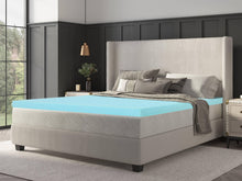 Load image into Gallery viewer, Comfort Plush Gel Memory Foam Mattress Topper - Super King