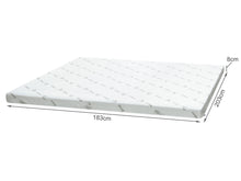 Load image into Gallery viewer, Comfort Plush Gel Memory Foam Mattress Topper - Super King