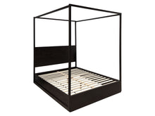 Load image into Gallery viewer, Cabos Solid Wood Queen Bed Frame - Mocha