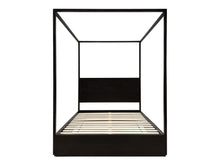 Load image into Gallery viewer, Cabos Solid Wood Queen Bed Frame - Mocha