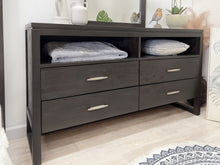 Load image into Gallery viewer, Cabos Solid Wood 4 Drawer Dresser with Mirror - Mocha At Betalife
