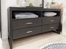 Load image into Gallery viewer, Cabos Solid Wood 4 Drawer Dresser with Mirror - Mocha