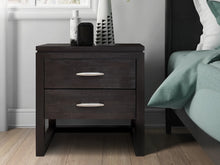 Load image into Gallery viewer, Cabos Solid Wood Bedside Table - Mocha
