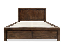 Load image into Gallery viewer, Jarvis Solid Wood Queen Bed Frame - Caramel