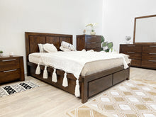 Load image into Gallery viewer, Jarvis Solid Wood Queen Bed Frame - Caramel