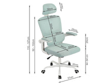 Load image into Gallery viewer, Edison Office Chair - Blue