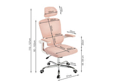 Load image into Gallery viewer, Edison Office Chair - Pink