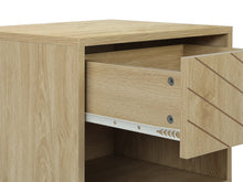 Load image into Gallery viewer, 23087 - Crovo Wooden Bedside Table - Natural - Betalife