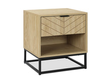 Load image into Gallery viewer, 23087 - Crovo Wooden Bedside Table - Natural - Betalife