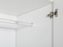 Load image into Gallery viewer, Tongass 3 Door Wardrobe with 3 Drawers - White