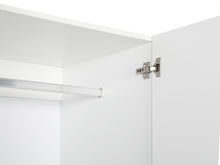 Load image into Gallery viewer, Tongass 4 Door Wardrobe with 3 Drawers - White