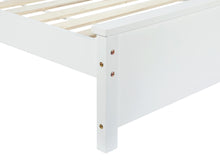Load image into Gallery viewer, Castor Single Wooden Bed Frame - White