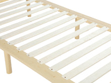 Load image into Gallery viewer, Ohio Single Wooden Bed Base - Natural