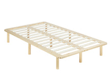 Load image into Gallery viewer, Ohio King Single Wooden Bed Base - Natural