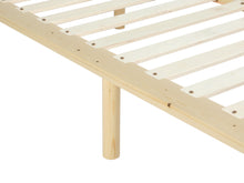 Load image into Gallery viewer, Ohio Queen Wooden Bed Base - Natural