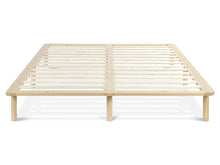 Load image into Gallery viewer, Ohio King Wooden Bed Base - Natural