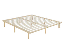 Load image into Gallery viewer, Ohio Super King Wooden Bed Base - Natural