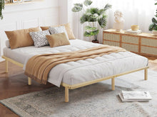 Load image into Gallery viewer, Ohio Super King Wooden Bed Base - Natural