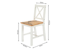 Load image into Gallery viewer, Palomo 5 Piece Dining Set - White