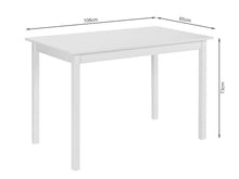 Load image into Gallery viewer, Chloe 5 Piece Dining Set - White