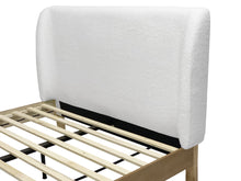 Load image into Gallery viewer, Queena Queen Bed Frame - Cream