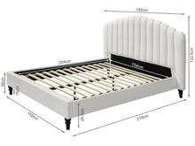 Load image into Gallery viewer, Chitina Queen Bed Frame - Natural