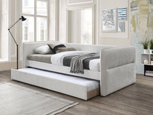 Load image into Gallery viewer, Joyce Single Trundle Bed Frame - Pearl