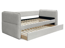 Load image into Gallery viewer, Joyce Single Trundle Bed Frame - Pearl
