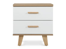 Load image into Gallery viewer, Alton Bedside Table - Natural + White