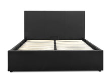 Load image into Gallery viewer, Carbine Double Gas Lift Storage Bed Frame - Black