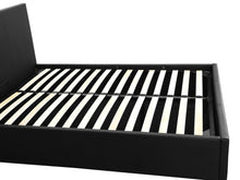 Load image into Gallery viewer, Carbine Double Gas Lift Storage Bed Frame - Black
