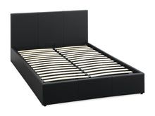 Load image into Gallery viewer, Carbine Queen Gas Lift Storage Bed Frame - Black