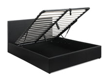 Load image into Gallery viewer, Carbine Queen Gas Lift Storage Bed Frame - Black