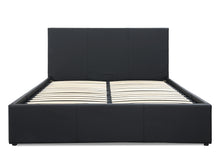 Load image into Gallery viewer, Carbine Queen Gas Lift Storage Bed Frame - Black