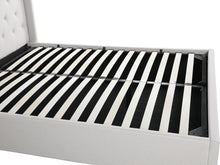 Load image into Gallery viewer, Johnson Queen Gas Lift Storage Bed Frame - White