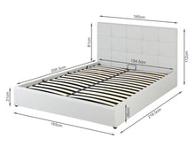 Load image into Gallery viewer, Torbert Queen Gas Lift Storage Bed Frame - Light Grey
