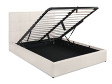 Load image into Gallery viewer, Torbert Queen Gas Lift Storage Bed Frame - Light Grey