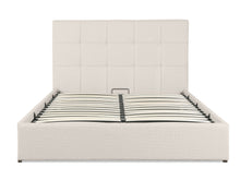 Load image into Gallery viewer, Torbert Queen Gas Lift Storage Bed Frame - Light Grey