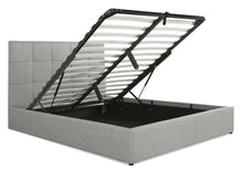 Load image into Gallery viewer, Torbert Queen Gas Lift Storage Bed Frame - Grey