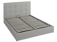 Load image into Gallery viewer, Torbert Queen Gas Lift Storage Bed Frame - Grey