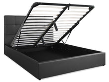 Load image into Gallery viewer, Torbert Queen Gas Lift Storage Bed Frame - Black