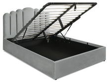 Load image into Gallery viewer, Edward Queen Gas Lift Storage Bed Frame - Grey