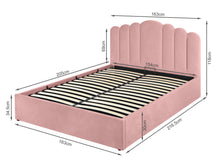 Load image into Gallery viewer, Edward Queen Gas Lift Storage Bed Frame - Pink